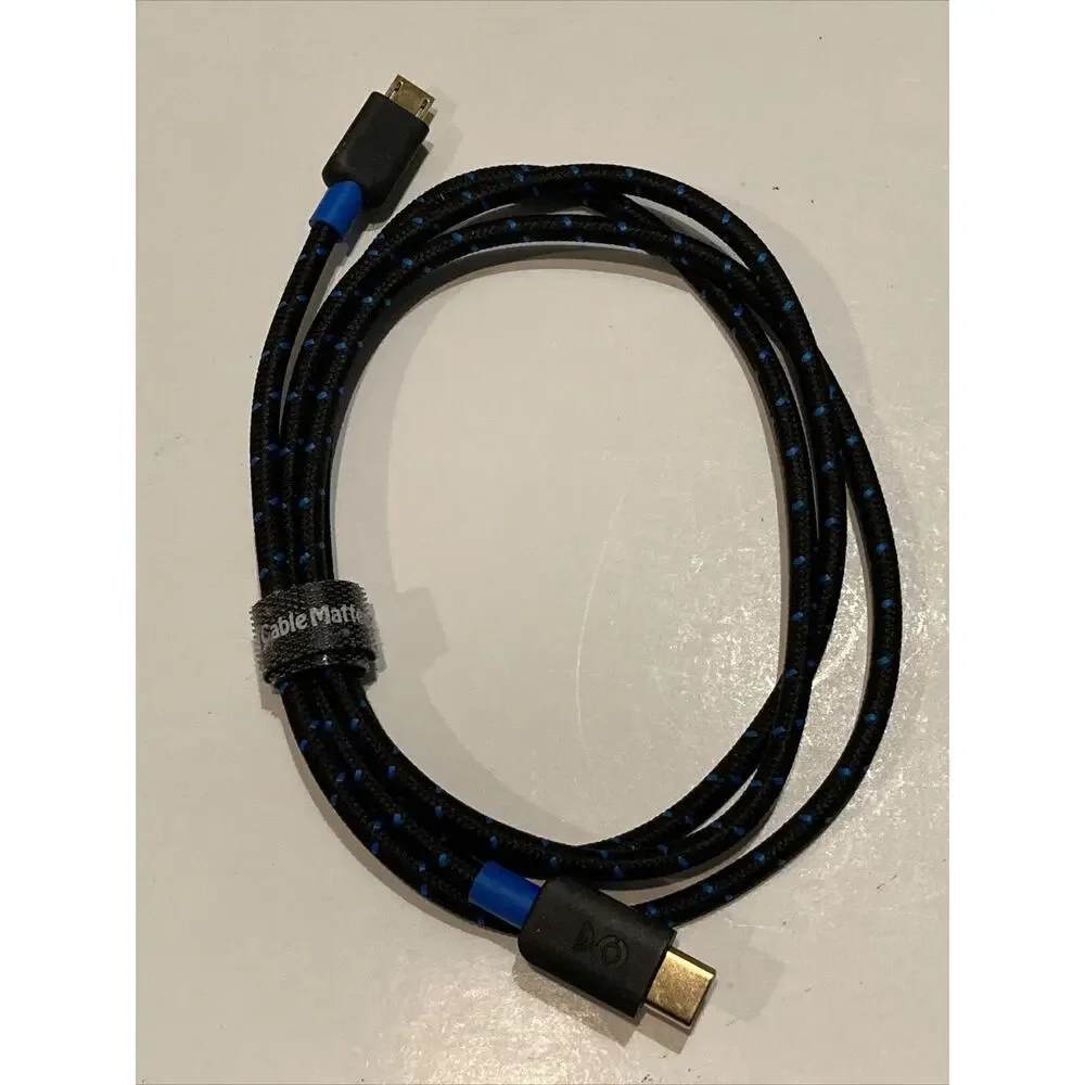 Cable Matters Braided USB C to Micro B USB Cable 1 m / 3.3 ft ‎201003-BLK-1m